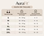 Faja AuraFit ® 3 en 1 : Levanta cola, realza el busto y moldea tu cintura... ¡y ve al baño sin complicaciones!