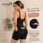 Faja AuraFit ® 3 en 1 : Levanta cola, realza el busto y moldea tu cintura... ¡y ve al baño sin complicaciones!