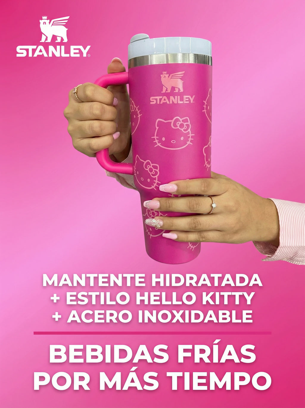 Termo Stanley  Hello Kitty 40 onz