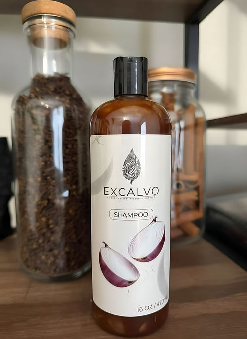 2x1 EXCALVO® – Shampoo Anticaída y Fortalecedor Capilar 🌿